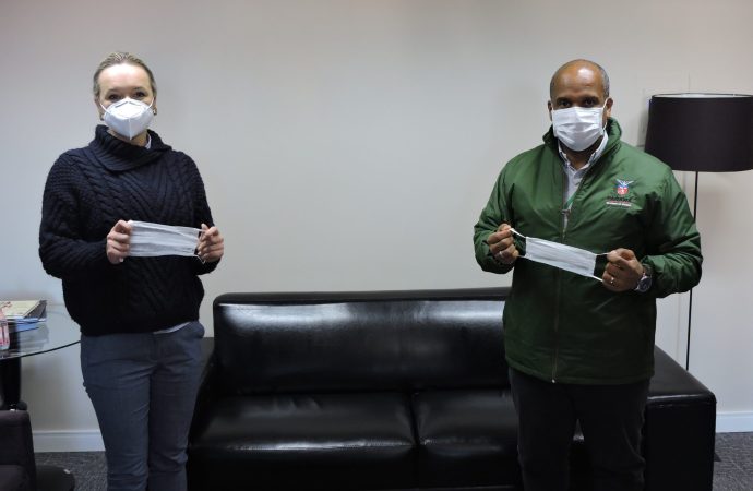 CCR RodoNorte entrega 4 mil máscaras para Saúde de PG e Campos Gerais