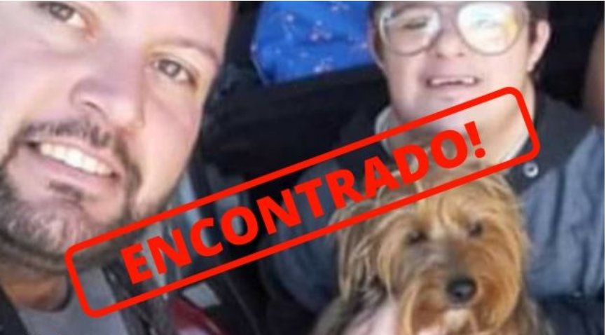 Exclusivo: Após reportagem do D’Ponta News, menino com Síndrome de Down reencontra cachorro desaparecido; veja o vídeo