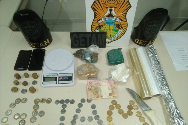Guarda Municipal apreende cerca de 20 mil reais em drogas durante ação em Uvaranas
