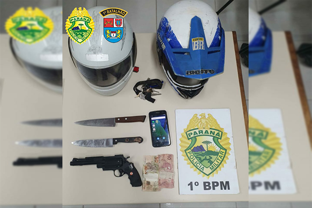 Vídeo: Policiais recuperam celular roubado e prendem suspeitos em Ponta Grossa