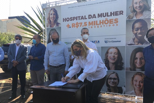 Maringá terá Hospital da Mulher; investimento previsto é de R$ 7,5 milhões