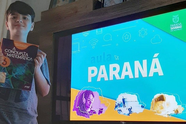 Projeto Aula Paraná, que dá continuidade na educação durante a pandemia, é apresentado em congresso internacional