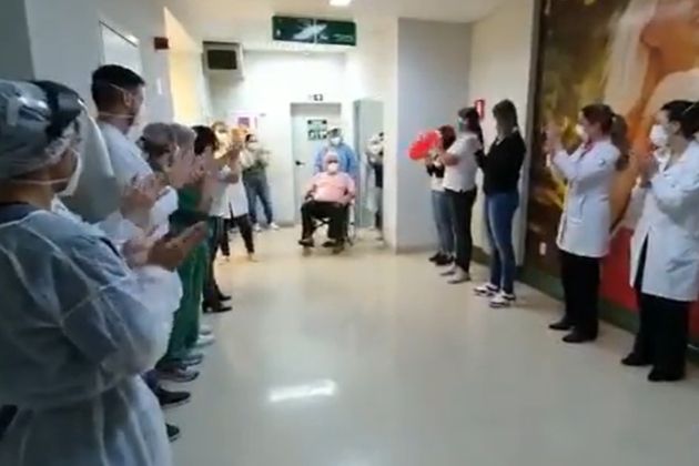 Vídeo: Dr. Damião vence a COVID-19 e recebe alta do hospital nesta quarta (21)