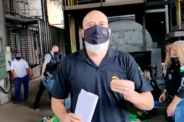 Vídeo: Polícia Civil de PG incinera drogas na manhã desta quinta-feira (17)