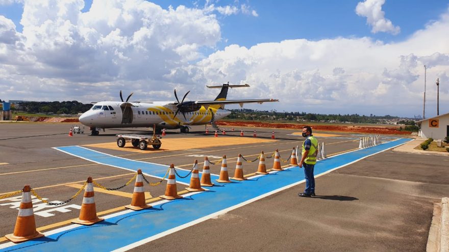 Em novembro, voos comerciais aumentam 20% no Aeroporto Sant’Ana