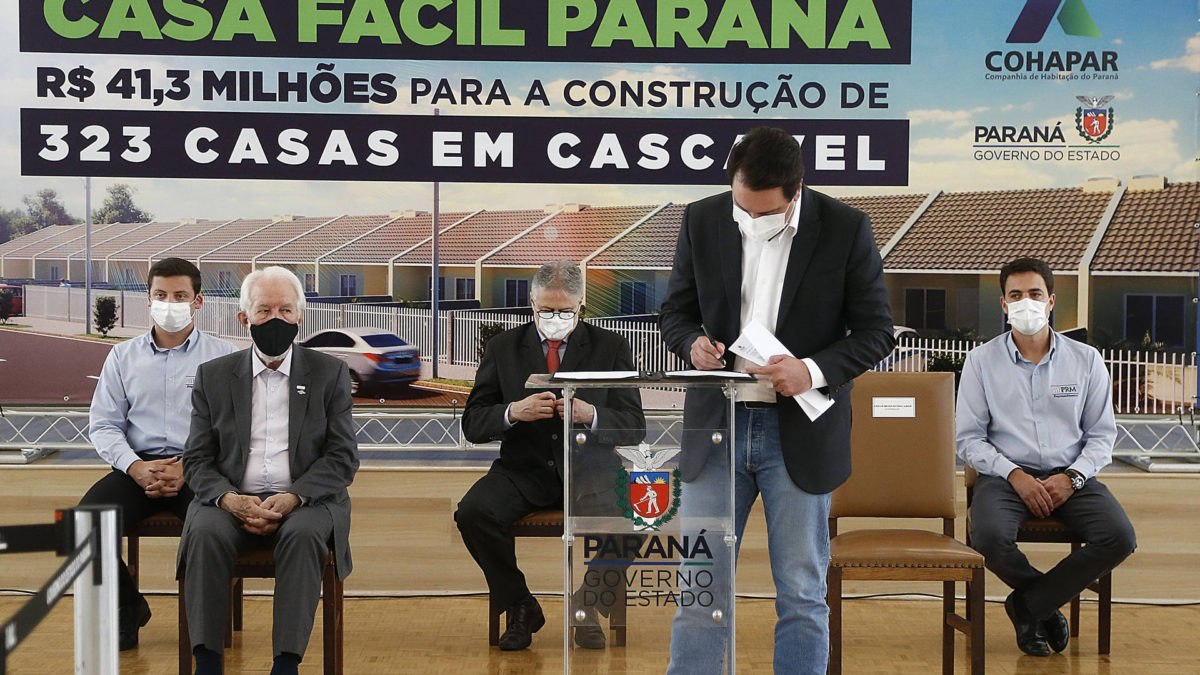 Cascavel vai receber 323 casas populares com investimento de R$ 41,3 milhões