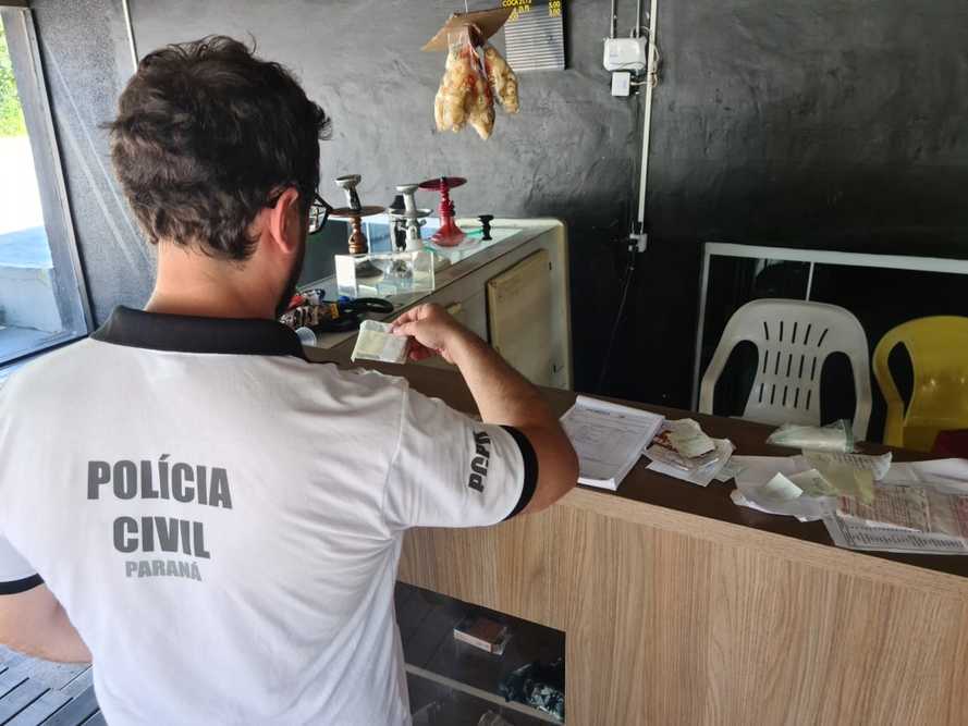 Polícia Civil realiza operação contra tráfico de drogas em Pontal do Paraná