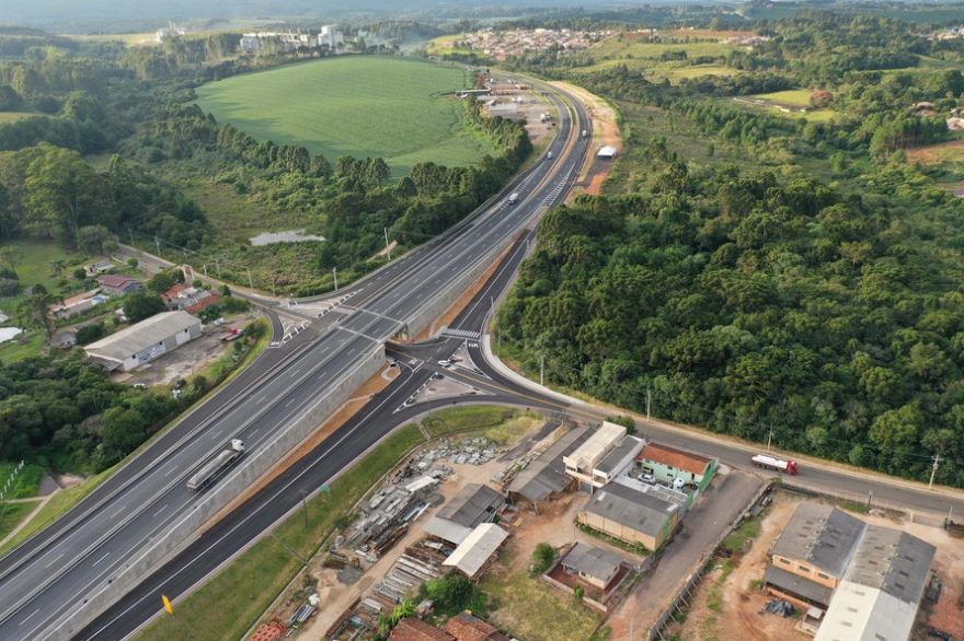 Novo viaduto de Piraí do Sul foi construído em dez meses