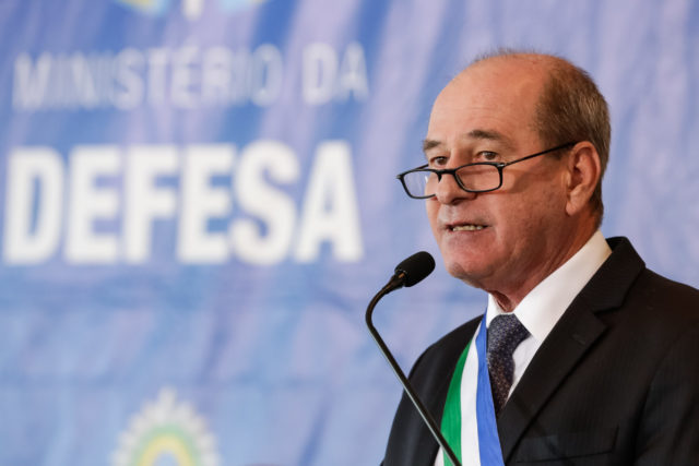 Ministro da Defesa, Fernando Azevedo e Silva anuncia que vai deixar o cargo
