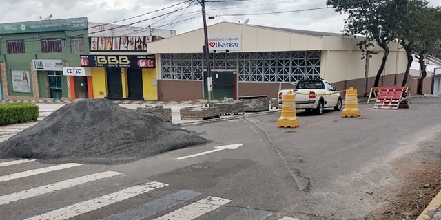 COMUNICADO | Trecho da rua Coronel Pedro Ferreira está parcialmente fechado