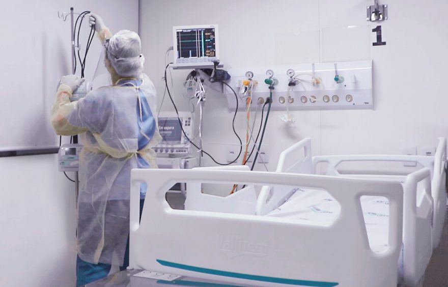 Hospital Universitário da UEPG completa 24 dias com as UTIs lotadas