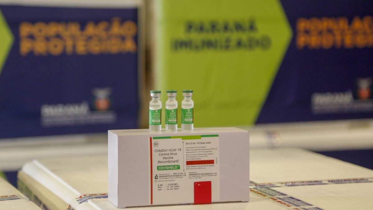 Ministério da Saúde confirma que Paraná vai receber mais 235,5 mil vacinas contra a Covid-19