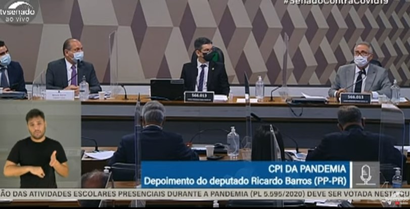 “CPI não suporta a verdade”, afirma Ricardo Barros
