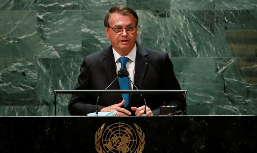 Confira o discurso do presidente Bolsonaro na Assembleia Geral da ONU