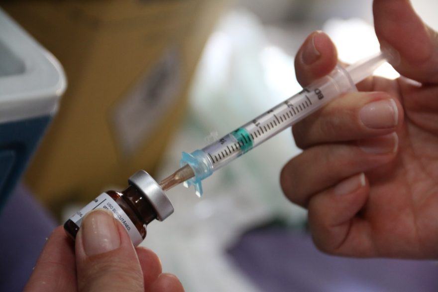 Vacinação contra sarampo está abaixo da meta, diz Ministério da Saúde