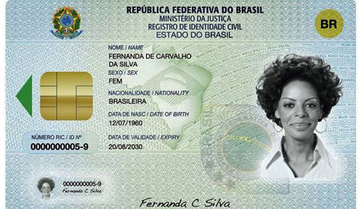 Nova carteira de identidade será emitida a partir de hoje em todo o Brasil