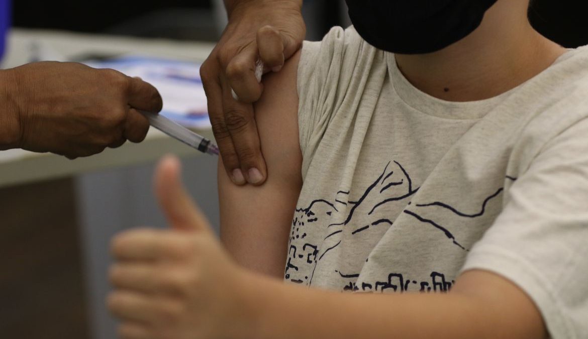 Rio começa amanhã a vacinar crianças de 4 anos contra covid-19