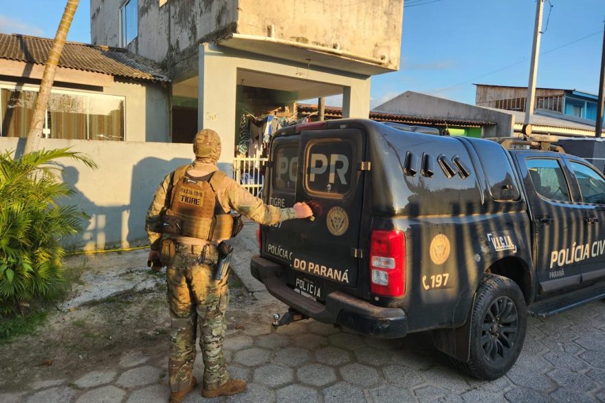 Forças de segurança miram organizações criminosas ligadas ao tráfico de drogas no Litoral do Paraná