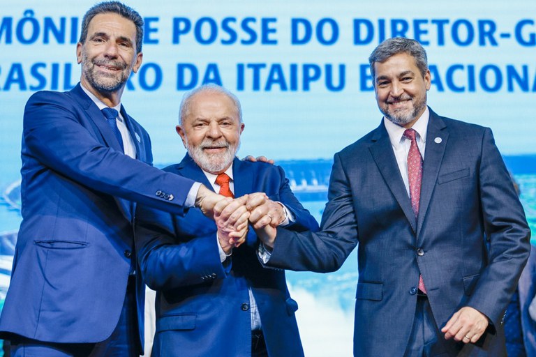 Itaipu é fundamental para o desenvolvimento do Brasil e do Paraguai, diz Lula
