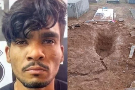 Túmulo de Lázaro Barbosa é violado em Goiás e polícia investiga se parte da ossada foi levada