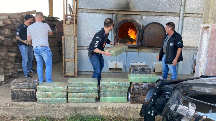 Polícia Civil incinera mais de 500 kg de drogas em município da região