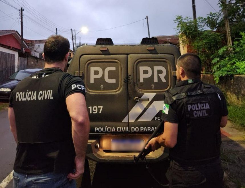 PCPR prende duas pessoas em flagrante nos Campos Gerais